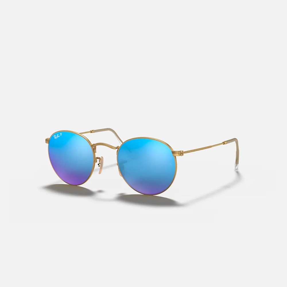 Ray ban glass - ROUND FLASH LENSES